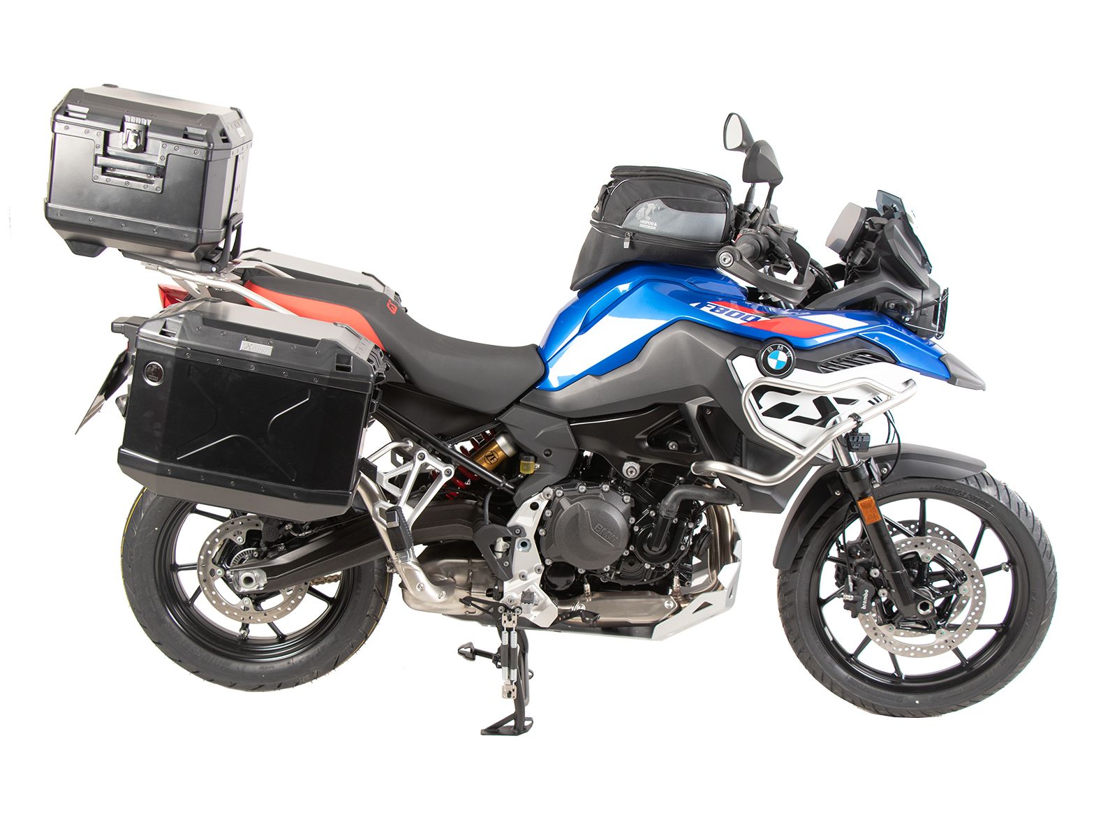 Alurack Topcaseträger für Kombination mit original Edelstahlbrücke für BMW F 800 GS (24-)