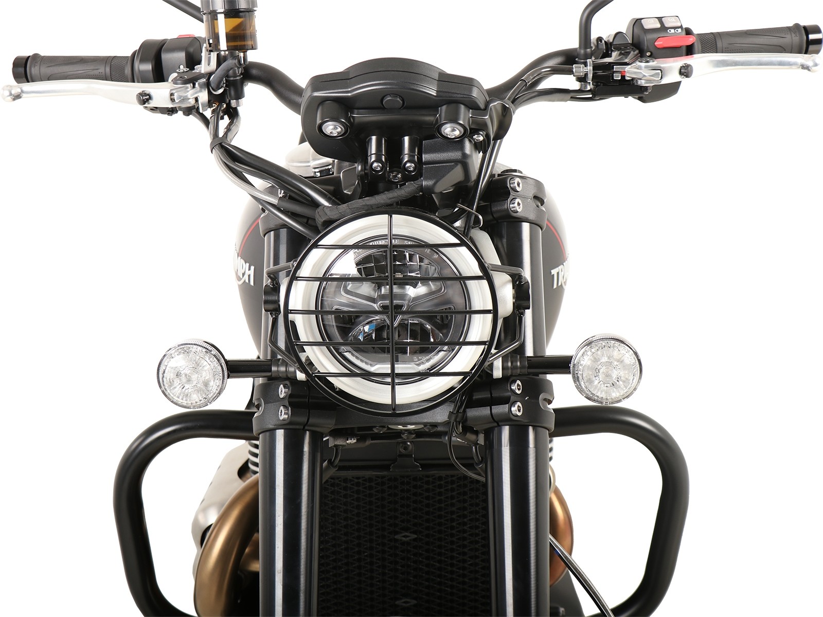 Lampenschutzgitter schwarz für Triumph Scrambler 1200 XC (2019-)