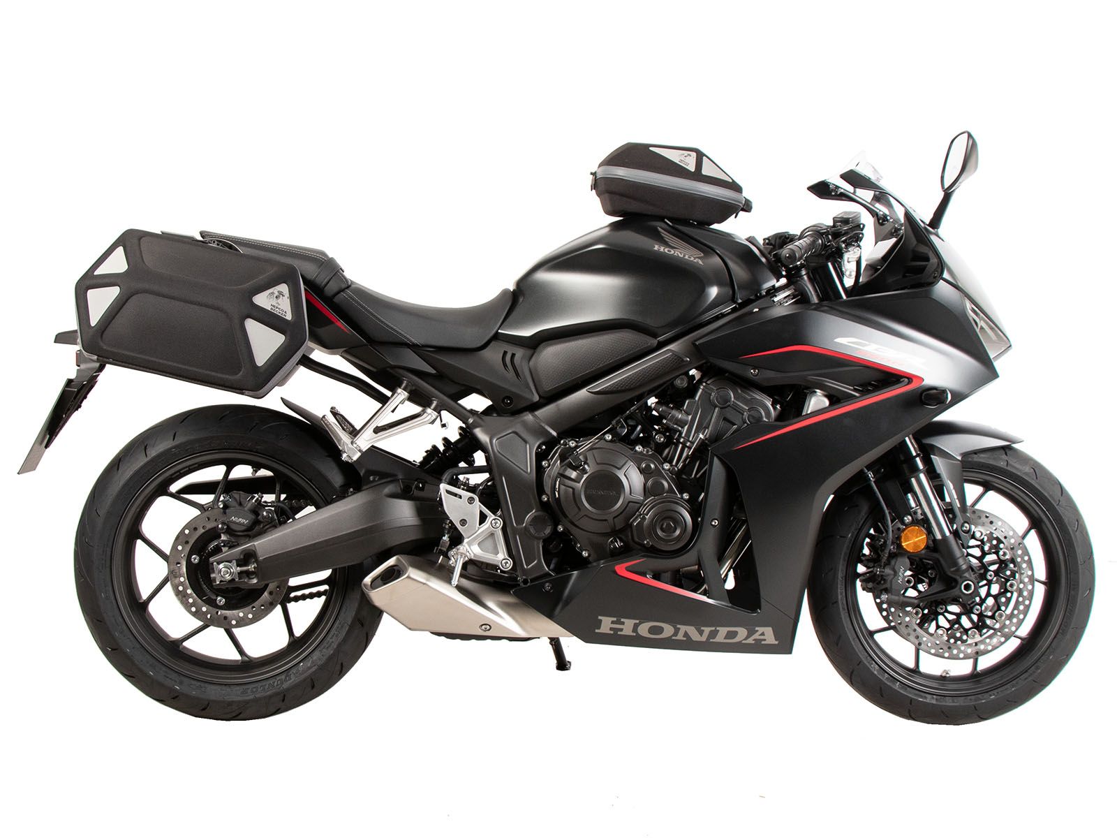 C-Bow Seitenträger schwarz für Honda CBR 650 R / E-Clutch (24-) Hepco & Becker