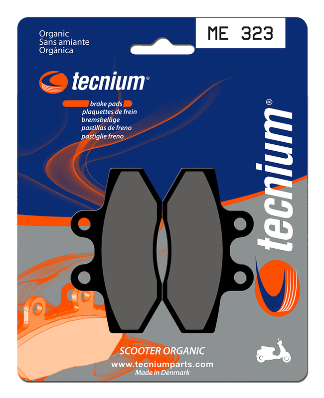 Tecnium Scooter Organische Bremsbeläge - ME323