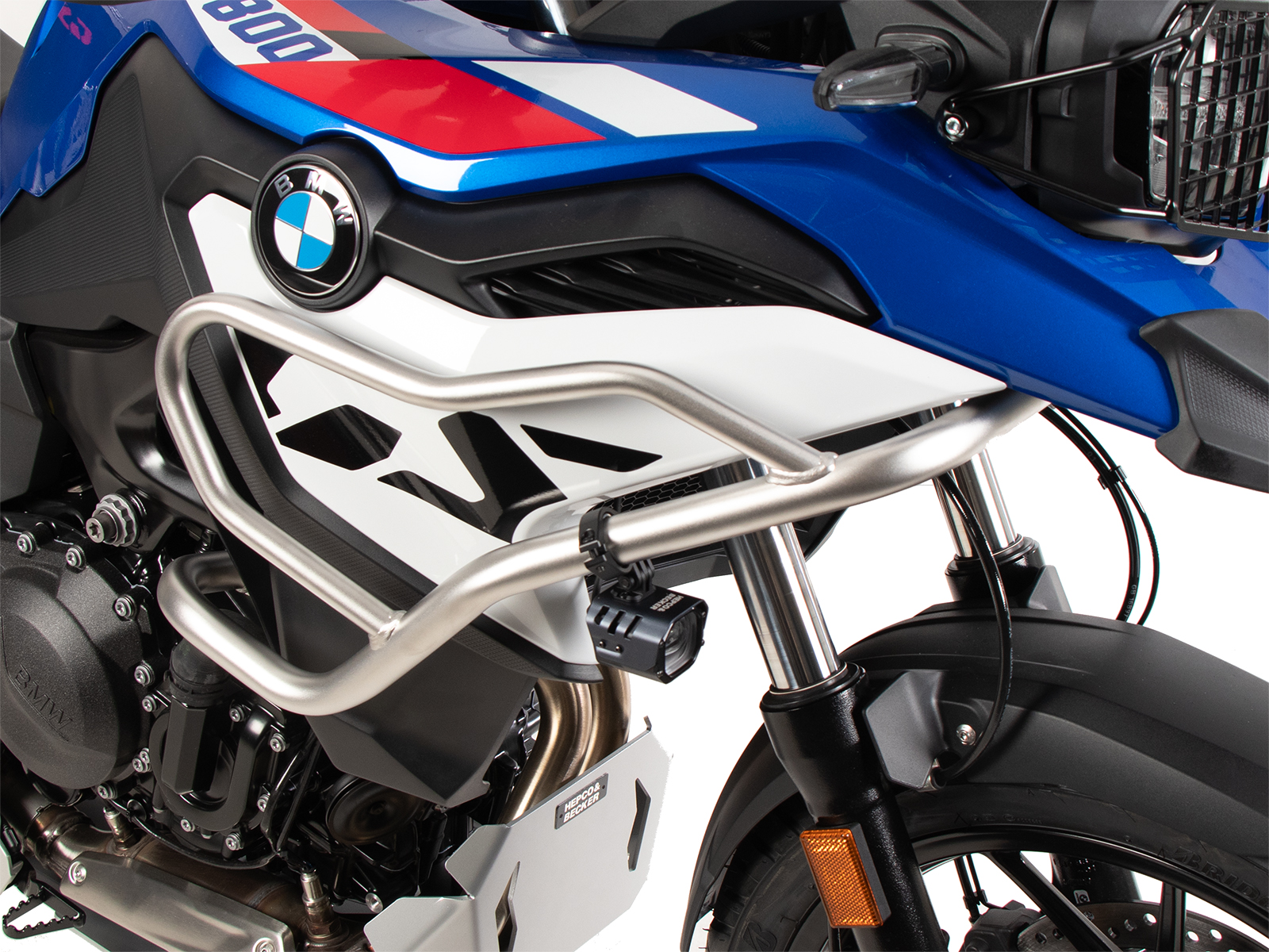 Tankschutzbügel Edelstahl für BMW F 800 GS (24-) Hepco & Becker