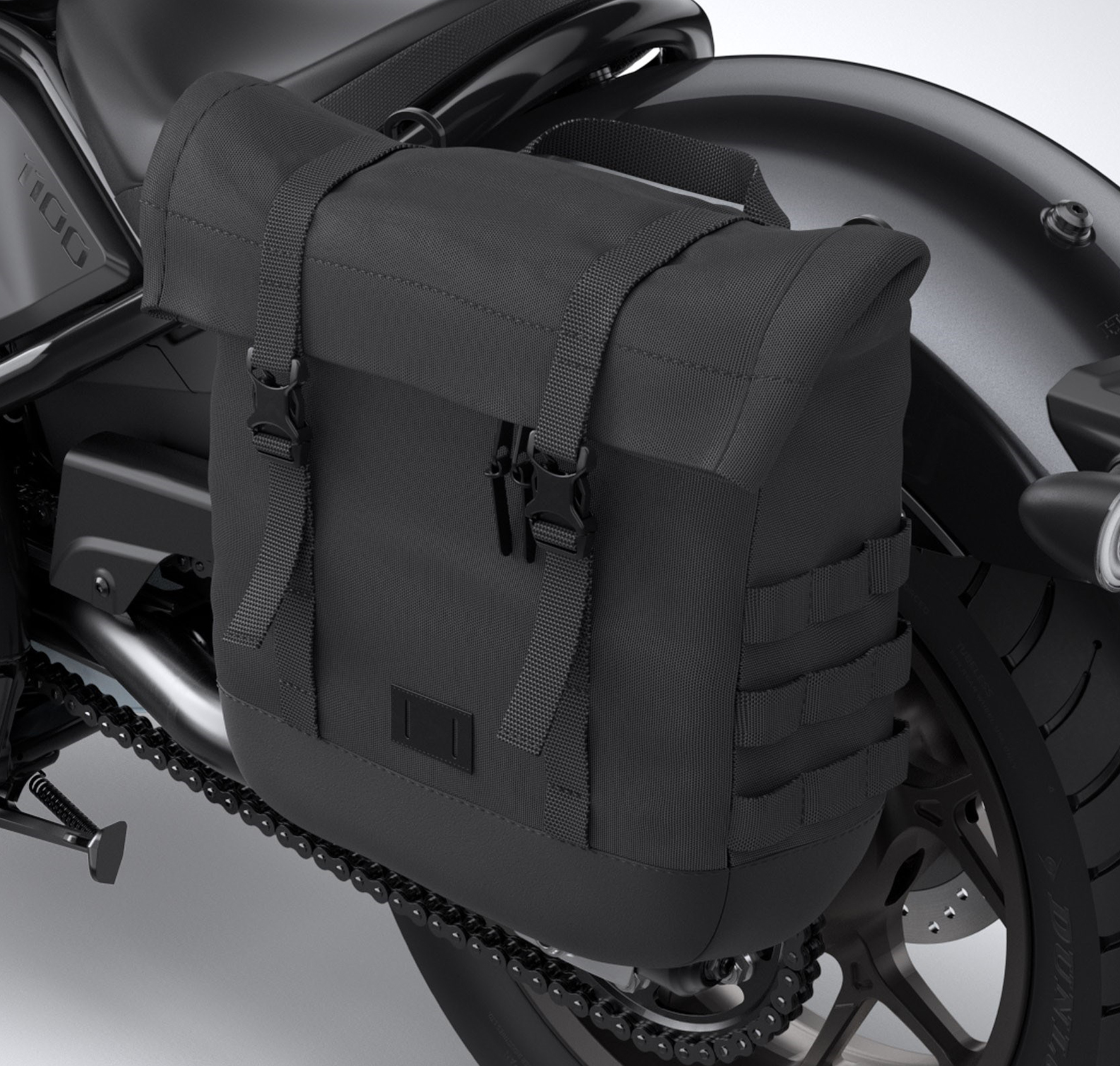 Linke Satteltasche 14L Original Honda