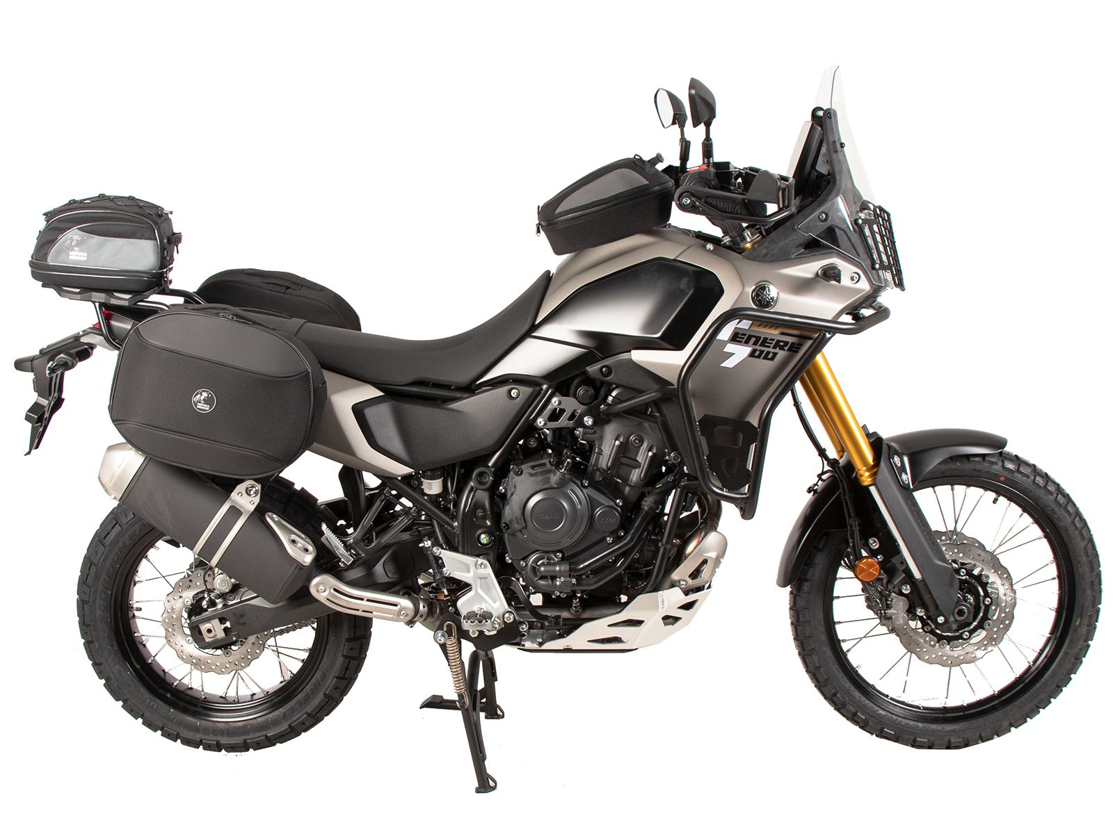 C-Bow Seitenträger schwarz für Yamaha Ténéré 700 Rally (25-) Hepco & Becker