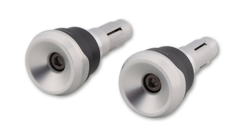 HIGHSIDER pro Akron-LS Lenkergewichte Silber (Paar)