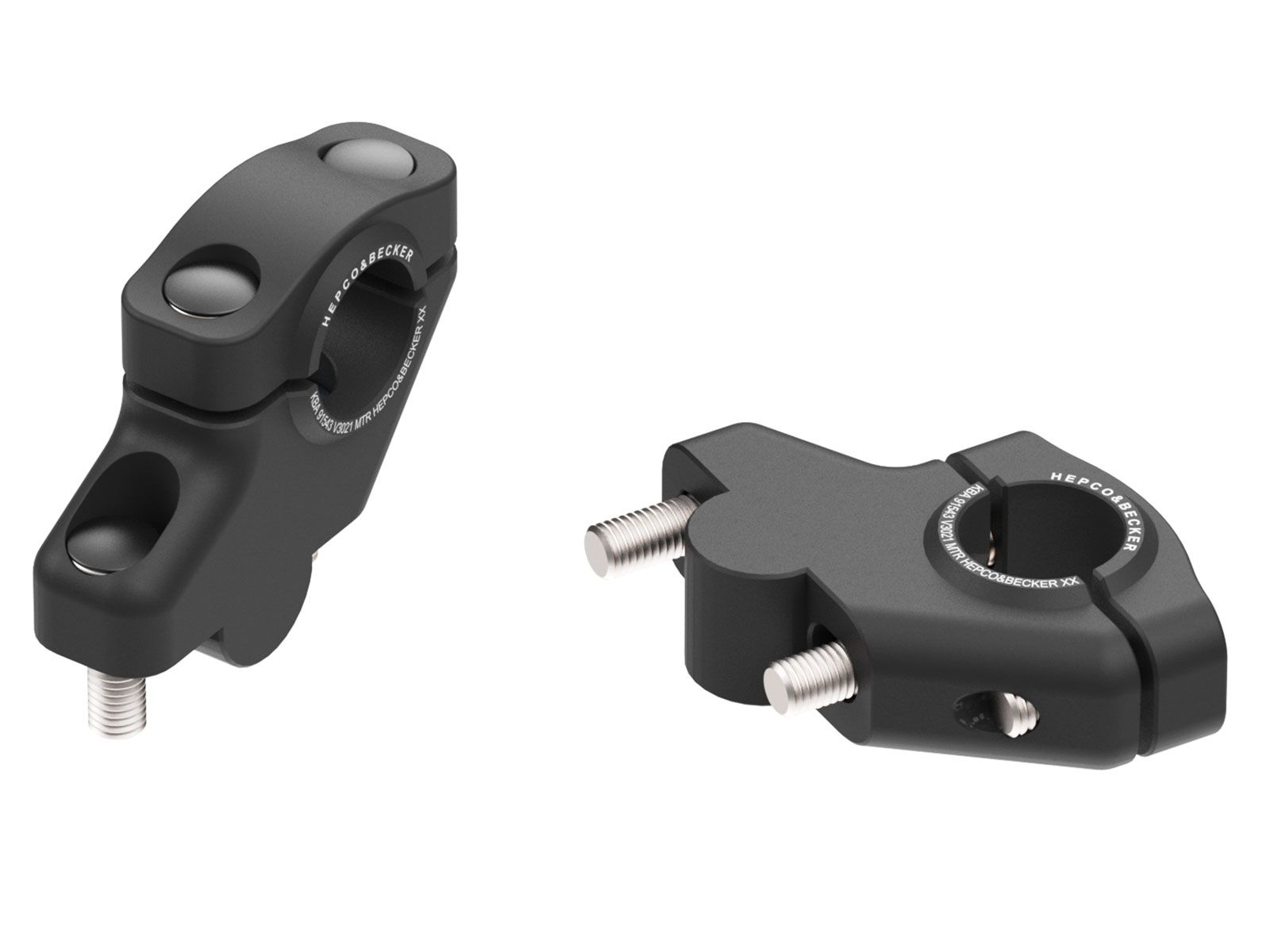 Lenkererhöhung H=30 mm mit Versatz für Kawasaki Z 7 Hybrid (24-) Hepco & Becker