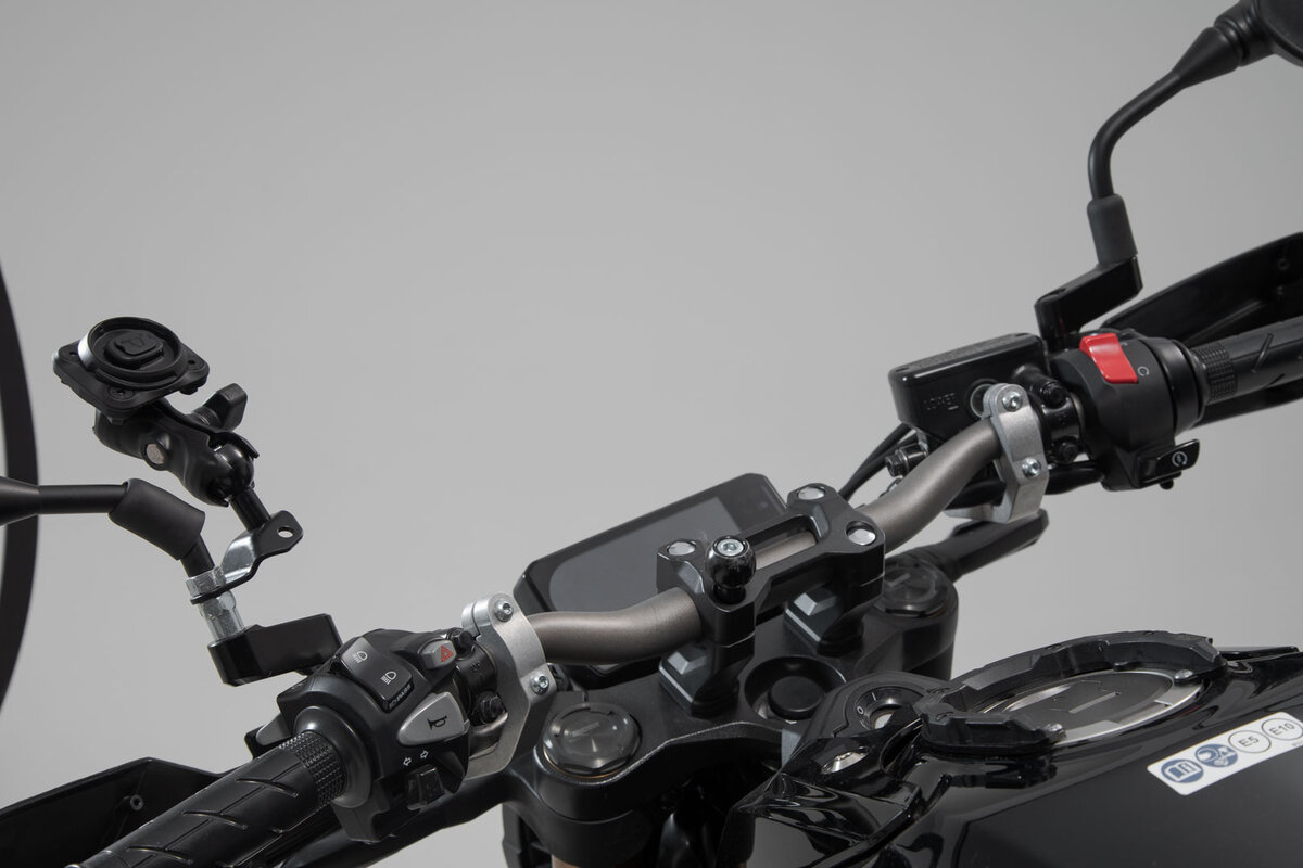 SW-Motech Navi-Halterung Kit T-Lock mit Navi Case für Triumph Tiger 1200 GT /Rally