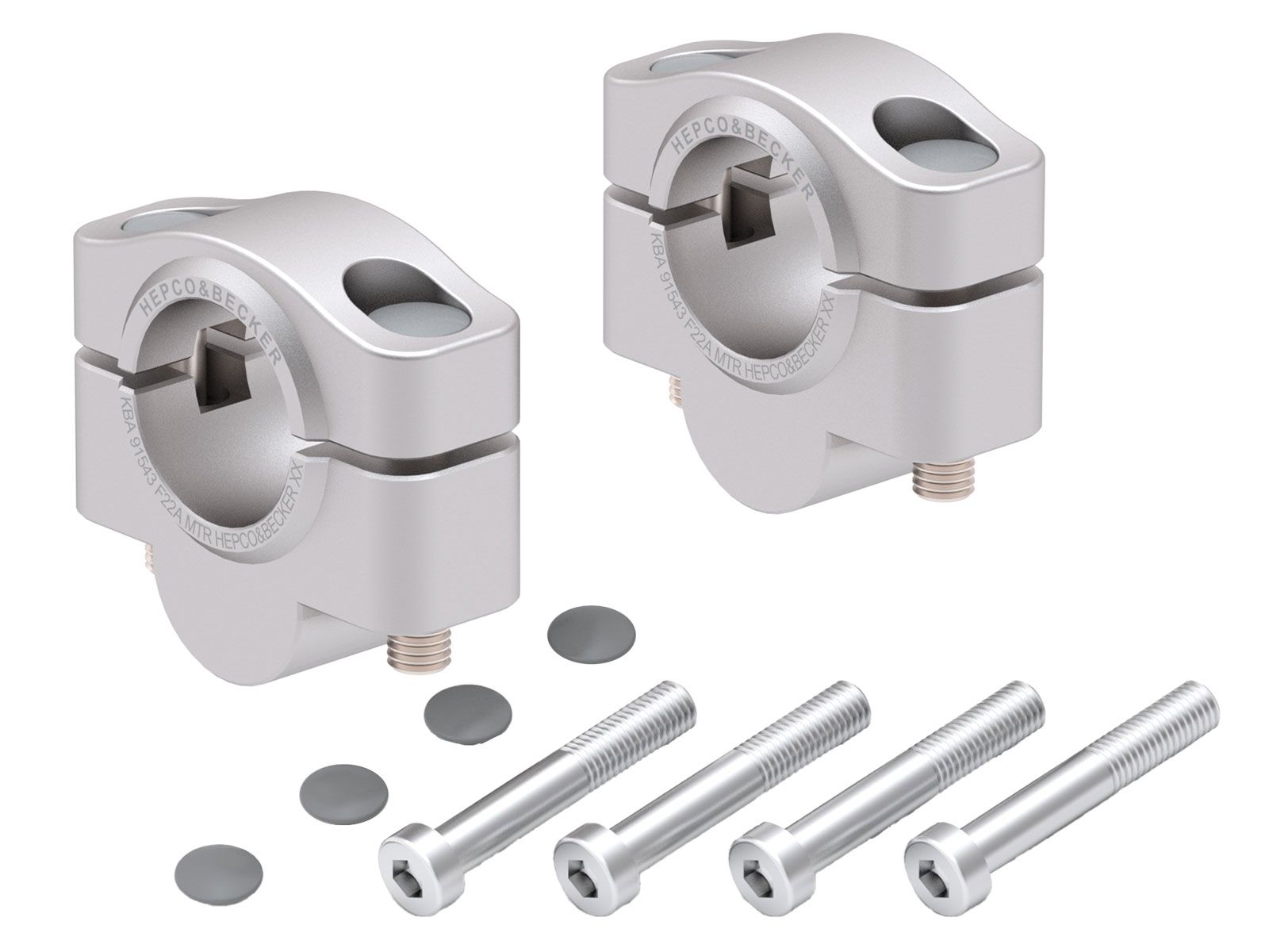 Lenkererhöhung H=20 mm für Honda CB 125 R (18-24) Hepco & Becker