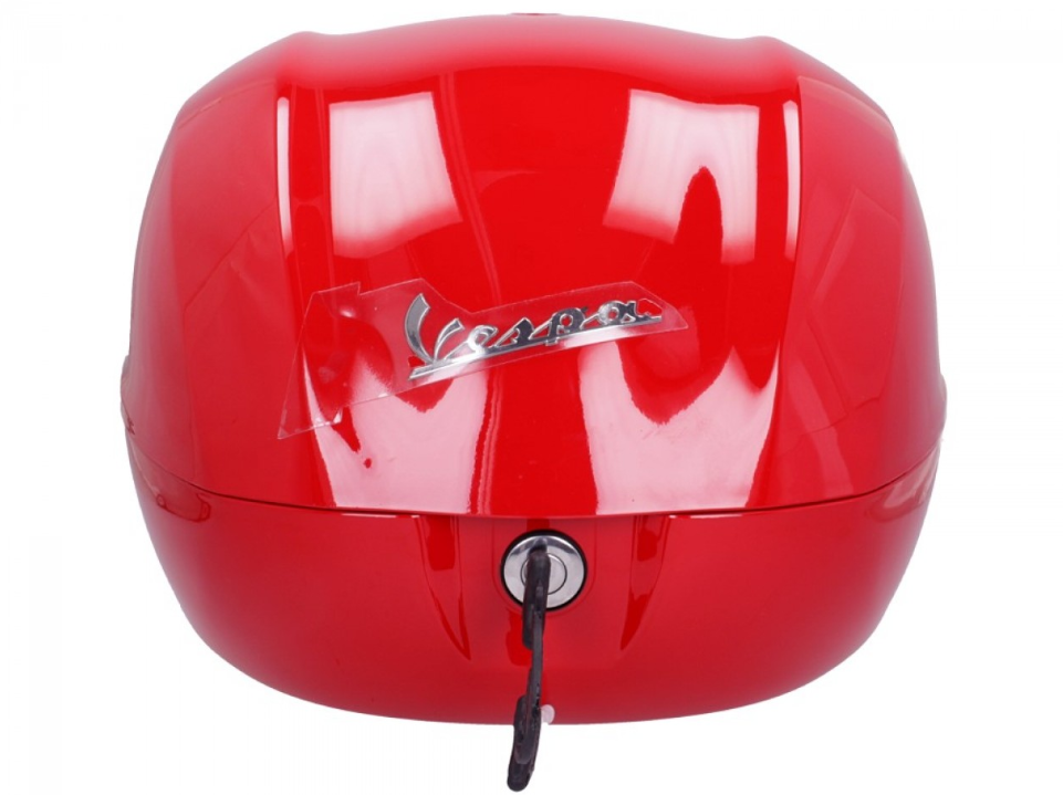 Original Topcase 32 l. für Vespa Primavera / Sprint / GTS - Rot Dragon 894