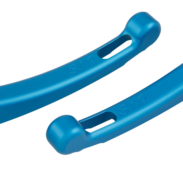 Sporthebel Set Kupplung/Bremse für Vespa PX 125-200ccm, HBZ Grimeca, rechts/links, blau matt