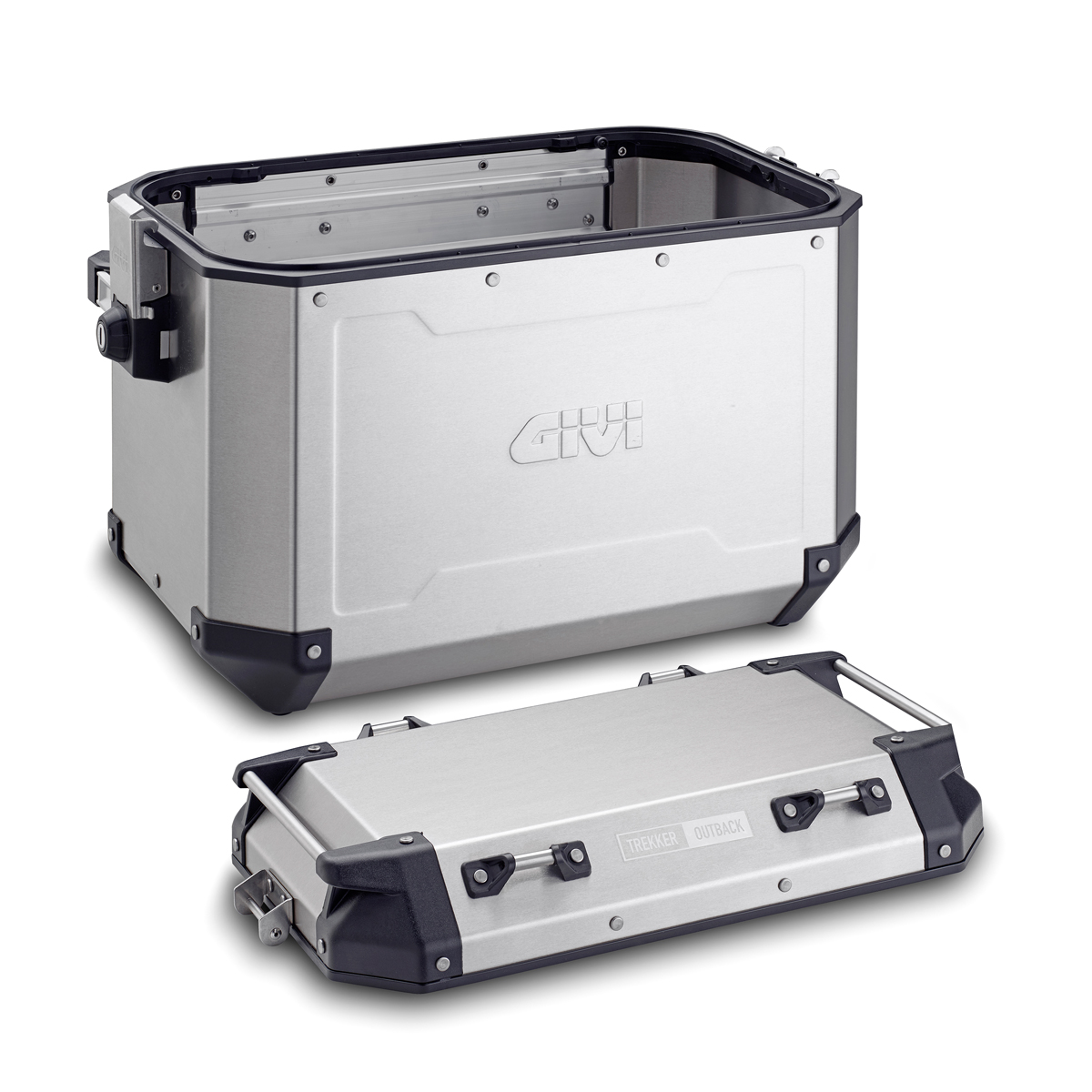 Givi Alu-Seiten-Koffer Einzeln Trekker Outback 48L Monokey - Rechts