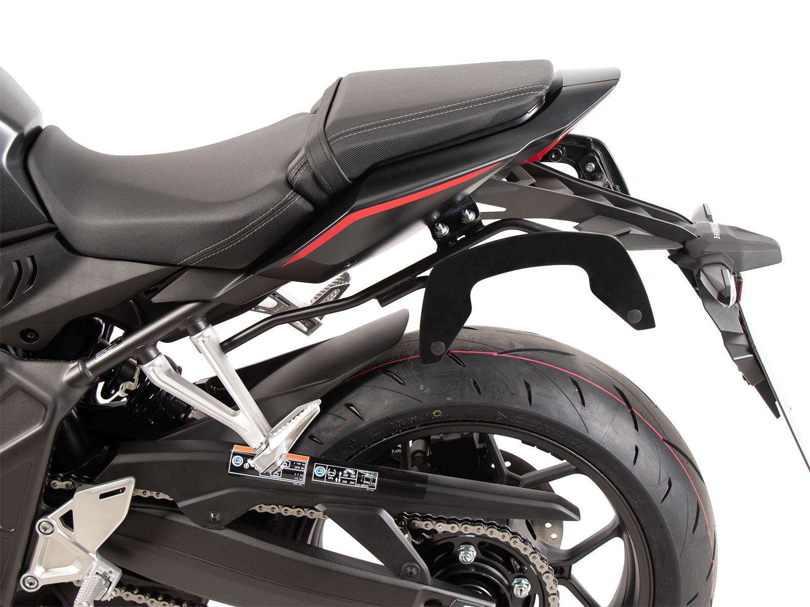 C-Bow Seitenträger schwarz für Honda CBR 650 R / E-Clutch (24-) Hepco & Becker