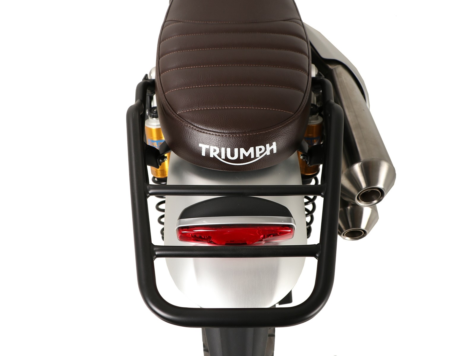 Rohrgepäckbrücke schwarz für Triumph Scrambler 1200 XC (2019-)