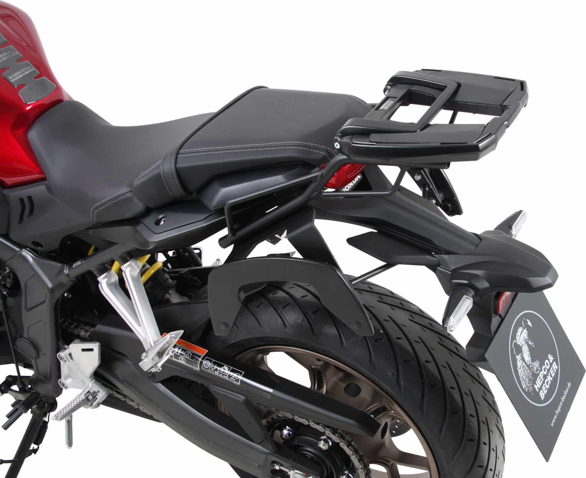 Easyrack Topcaseträger schwarz für Honda CBR 650 R (19-20) Hepco & Becker