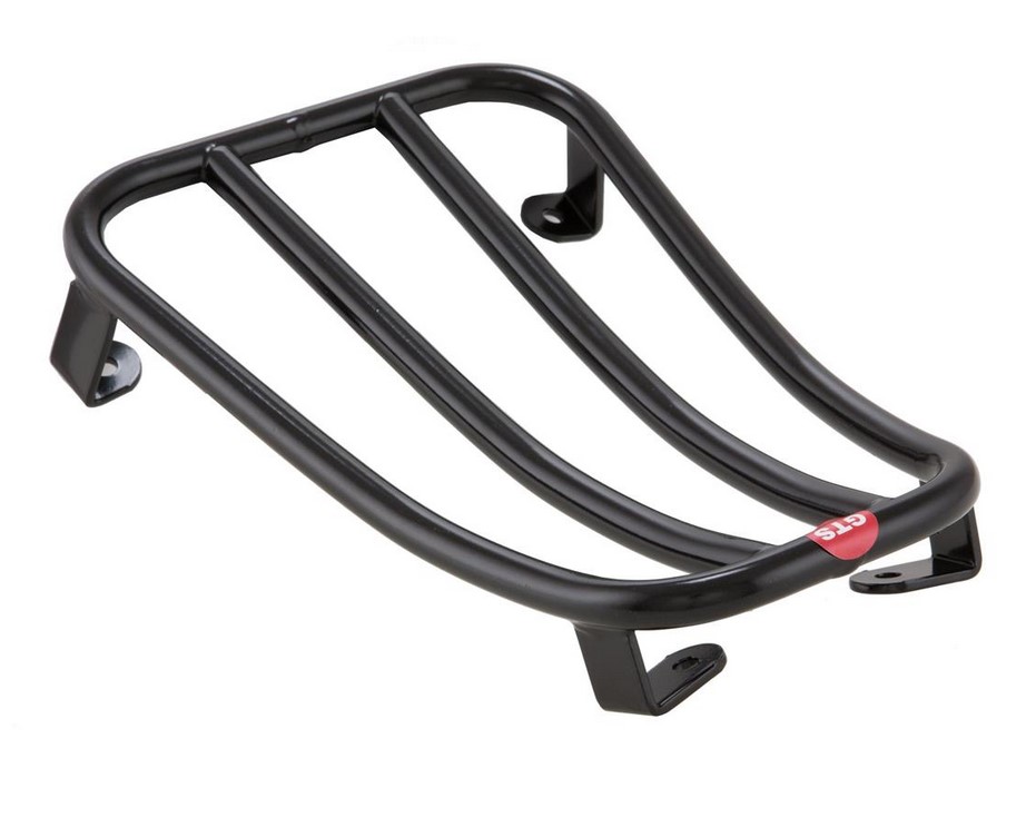 Gepäckträger Durchstieg für Vespa GTS/​GTS Super/​GTV/​GT 60/​GT L 125-300ccm 4T LC, schwarz