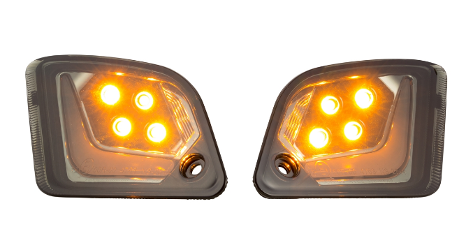 Blinker Kit vorne & hinten für Vespa GTS/​GTS Super/​GTV 125-300ccm ('14-), getönt