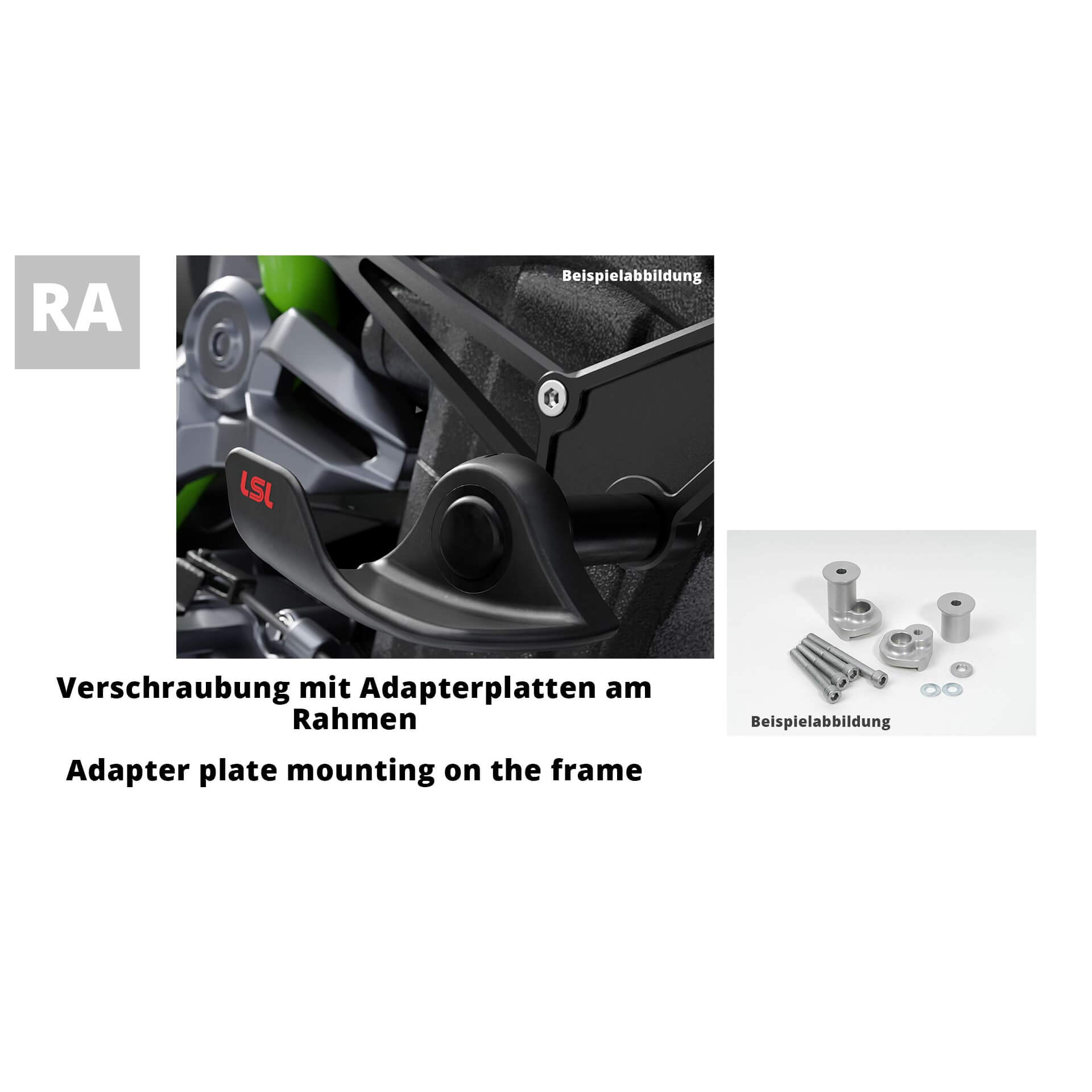 LSL SlideWing Befestigungskit für Triumph Street Triple 765