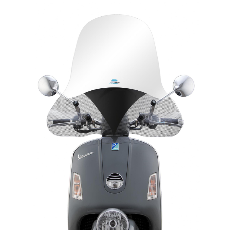 Windschild CUPPINI hoch für Vespa GTV/​GT 60 125-300ccm, klar