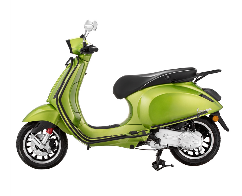 Gepäckbrücke hinten für Vespa Primavera /​Sprint /​Elettrica 50-150ccm, schwarz matt