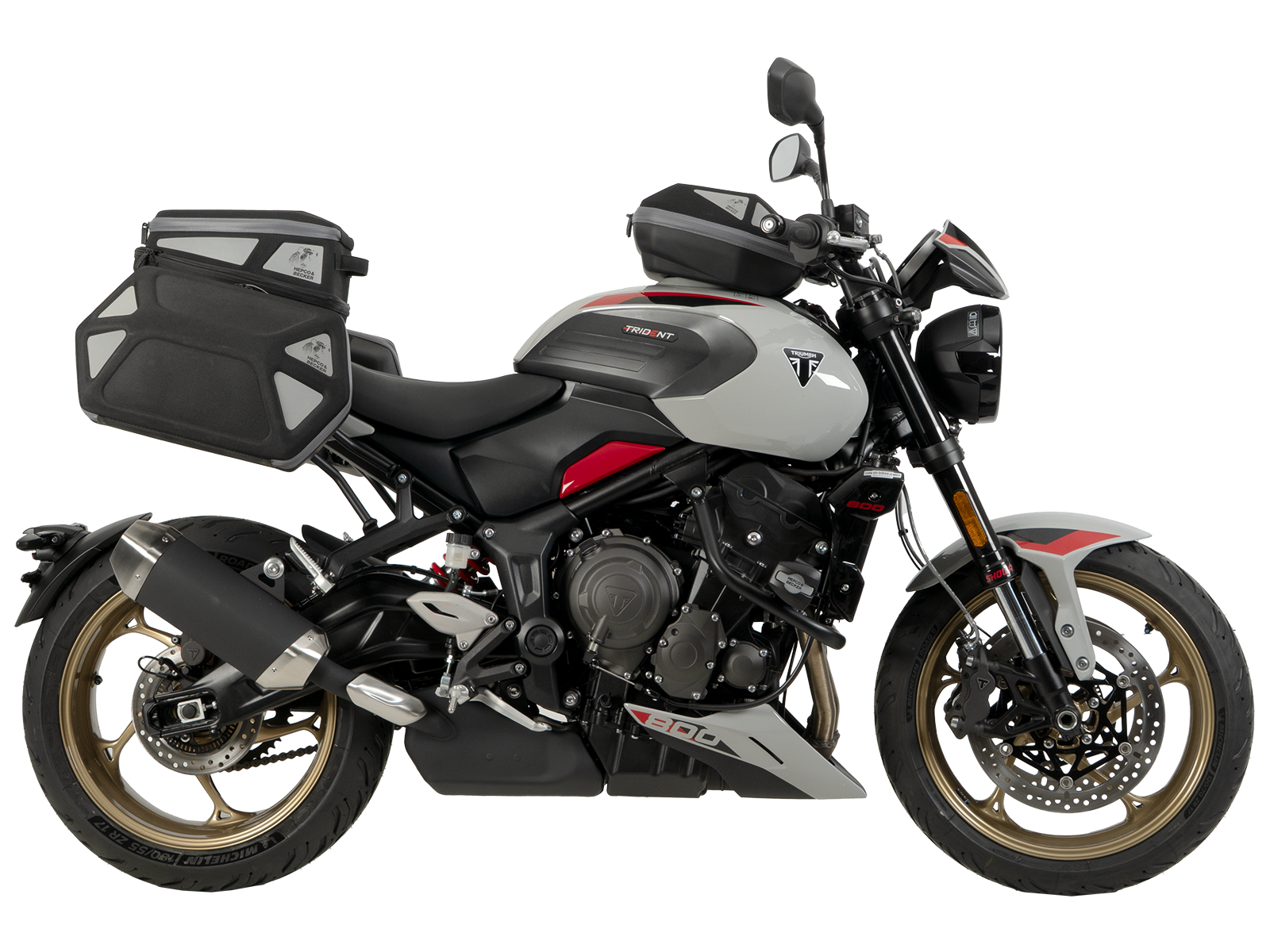 C-Bow Seitenträger schwarz für Triumph Trident 800 (26-) Hepco & Becker