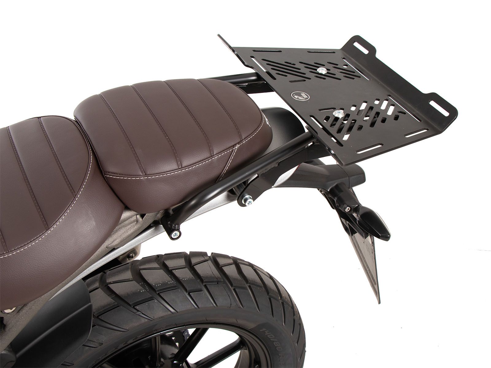 Gepäckbrückenverbreiterung schwarz für Triumph Scrambler 400 XC (25-) Hepco & Becker