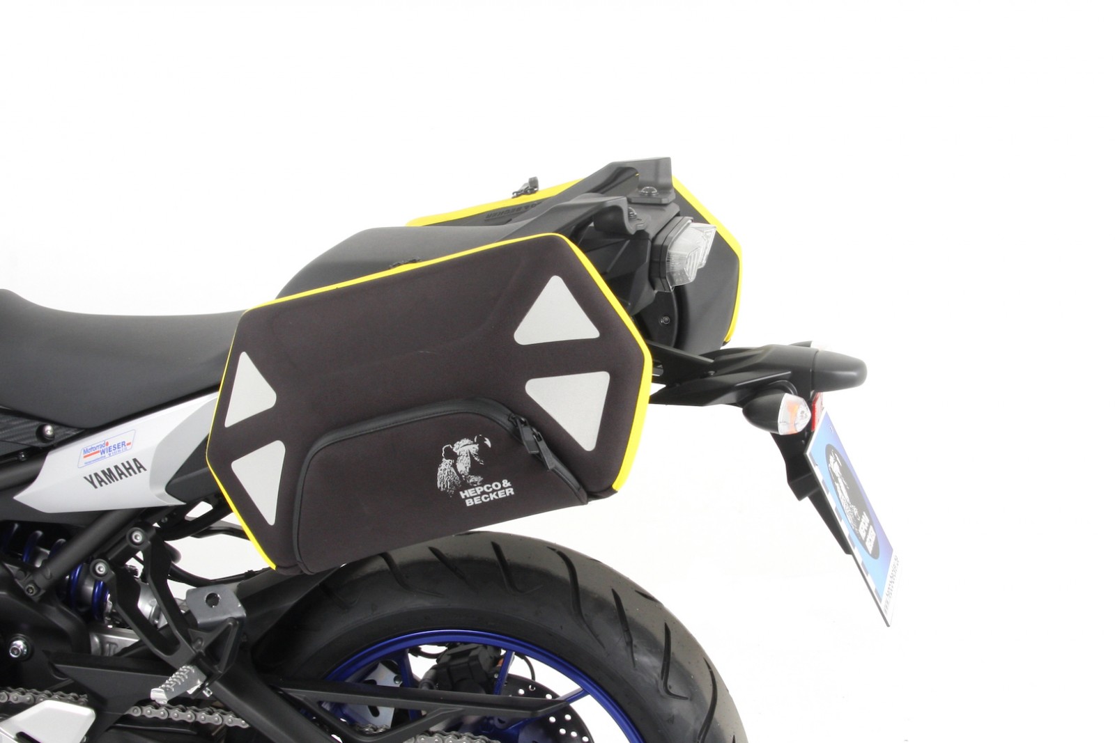 C-Bow Seitenträger anthrazit für Yamaha MT-09 Tracer ABS (Bj.15-) Hepco & Becker