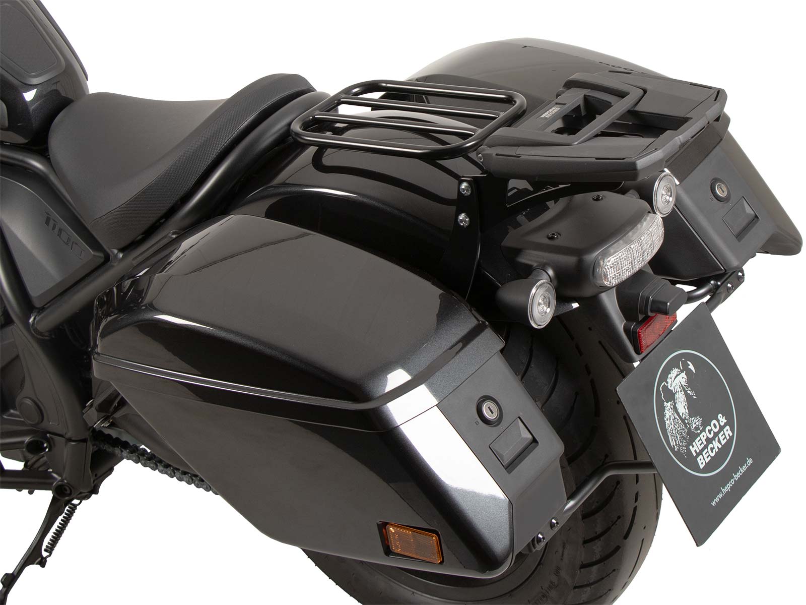 Easyrack Topcaseträger schwarz für Honda CMX 1100 Rebel /DCT /SE (25-) Hepco & Becker