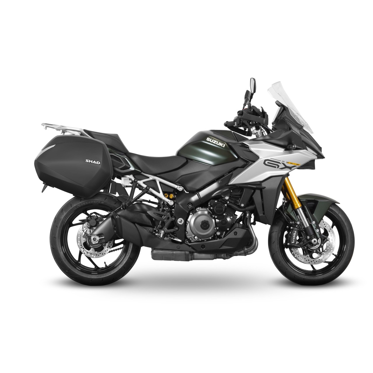 Shad Seitenkofferträger 3P System schwarz lackiert für Suzuki GSX-S 1000 GX (24-)