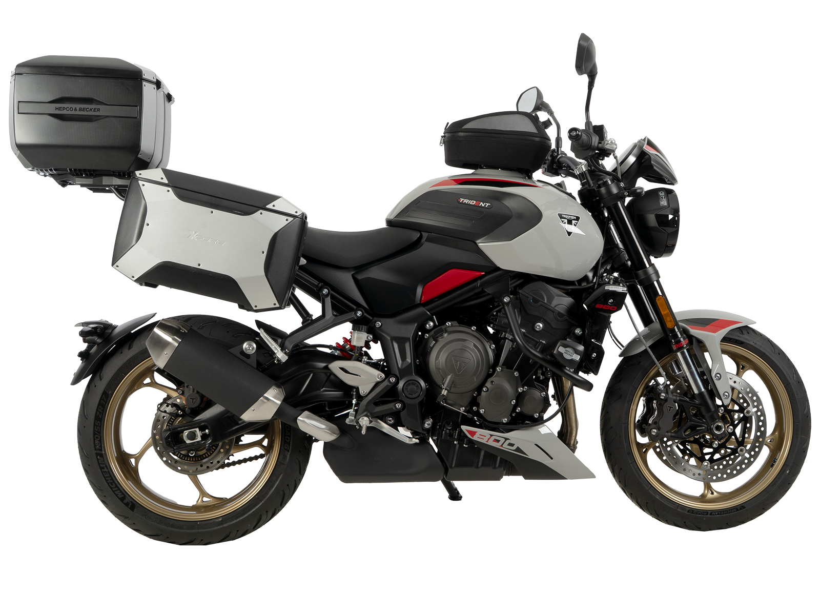 Smartrack Heckträger schwarz für Triumph Trident 800 (26-) Hepco & Becker