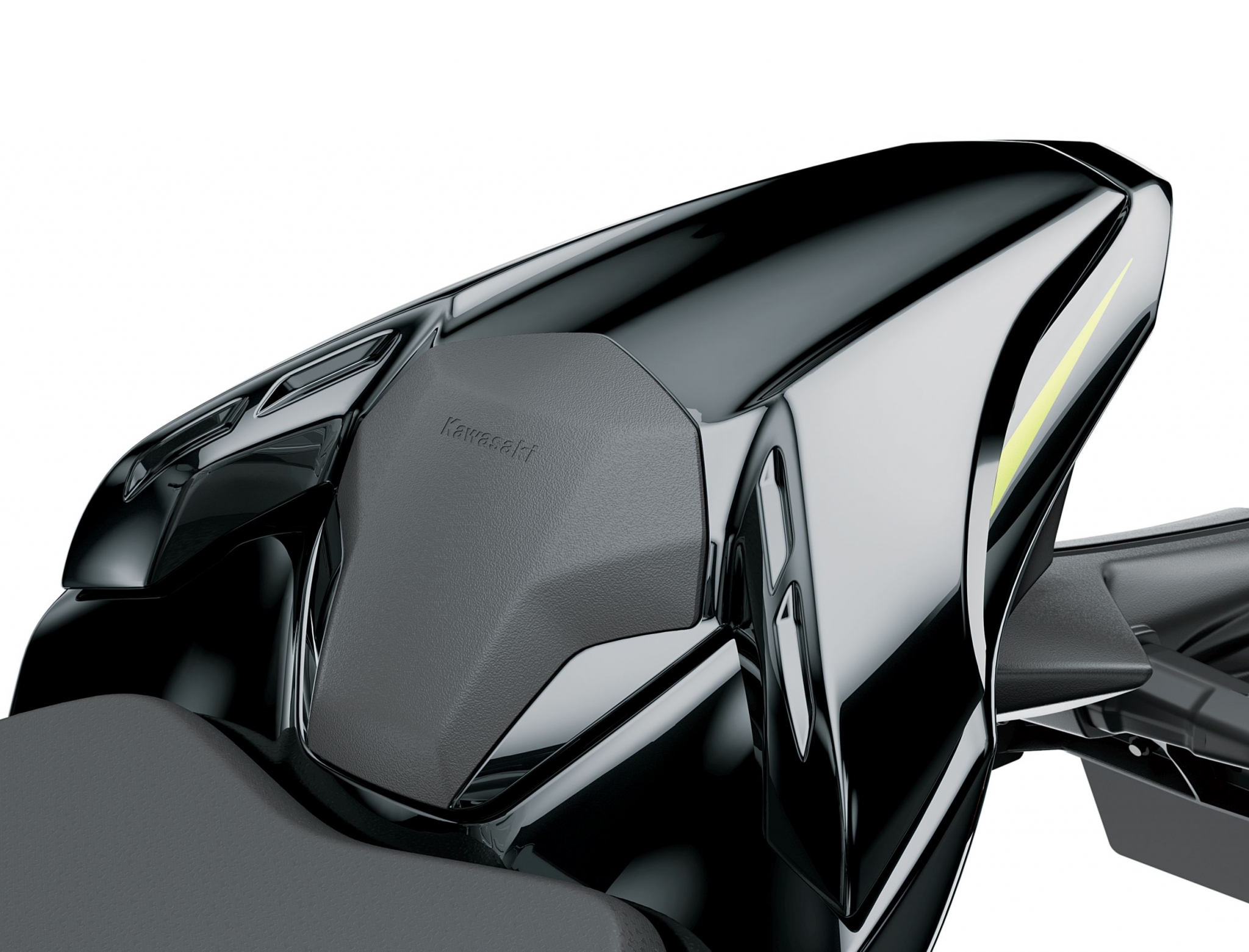 Soziusabdeckung Metallic Spark Black Z900 2017- Original Kawasaki