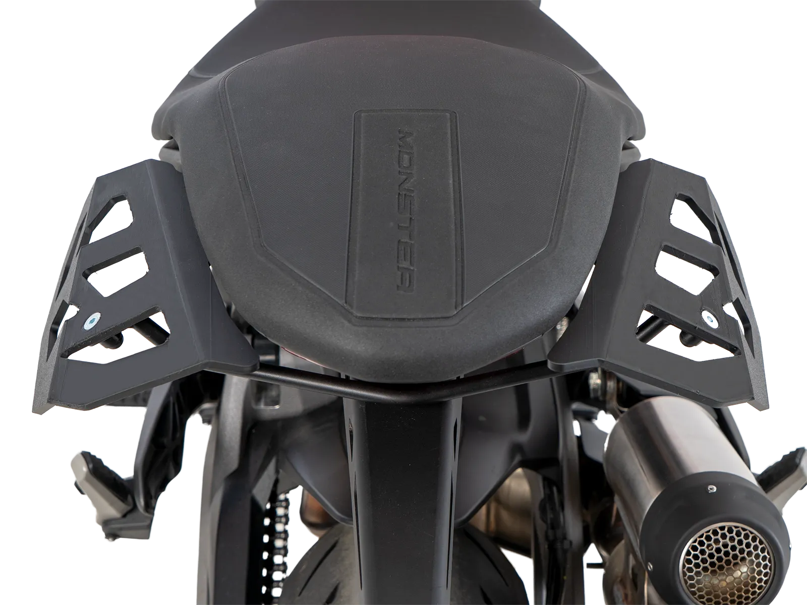 Abstandshalter Luggage Guard schwarz für Ducati Monster 890 / + (26-) Hepco & Becker