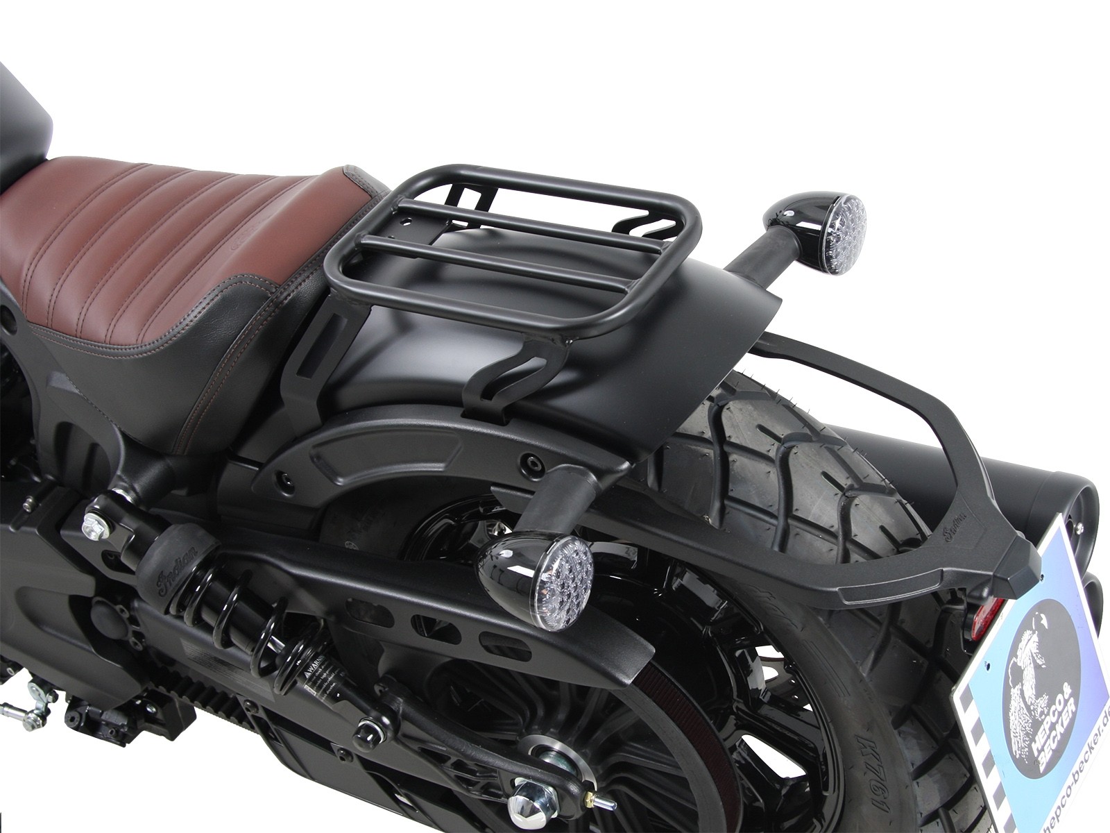 Solorack ohne Rückenpolster schwarz für Indian Scout Bobber (2017-)