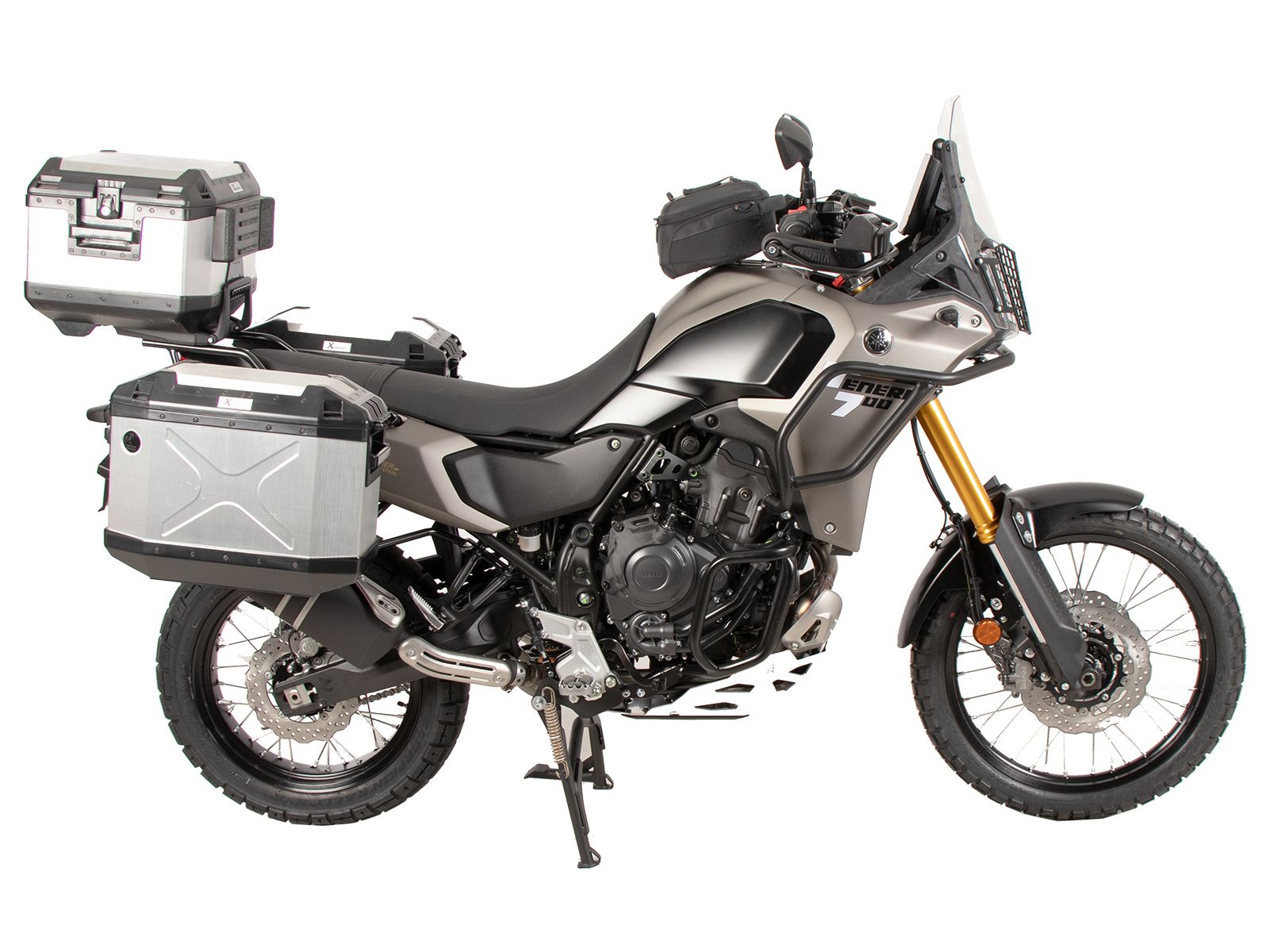 Alurack Topcaseträger schwarz für Yamaha Ténéré 700 Rally (25-) Hepco & Becker