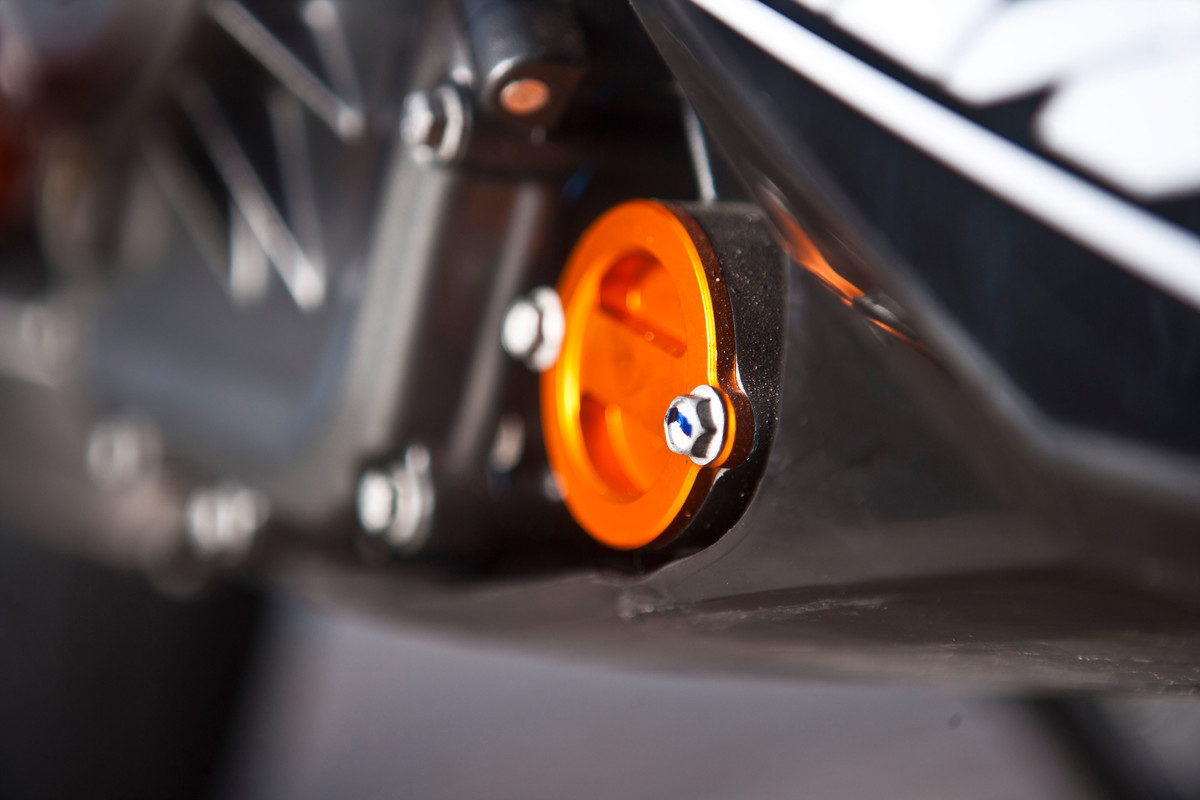 KTM Factory-ölfilterdeckel Alu