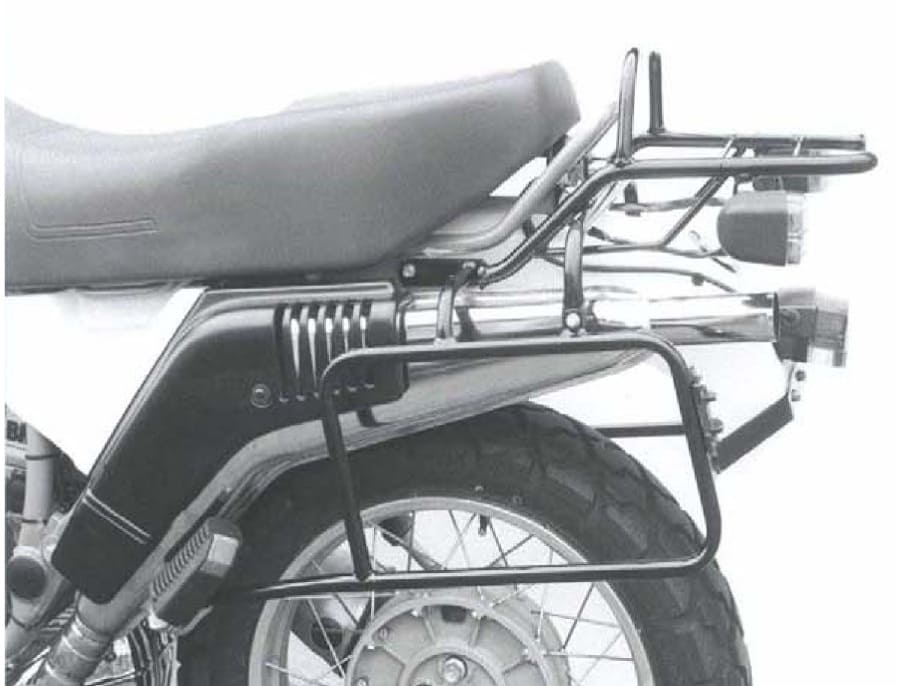 Rohrgepäckbrücke Topcase-Träger und Seitenkofferträger für BMW R 80 GS Basic (1996)