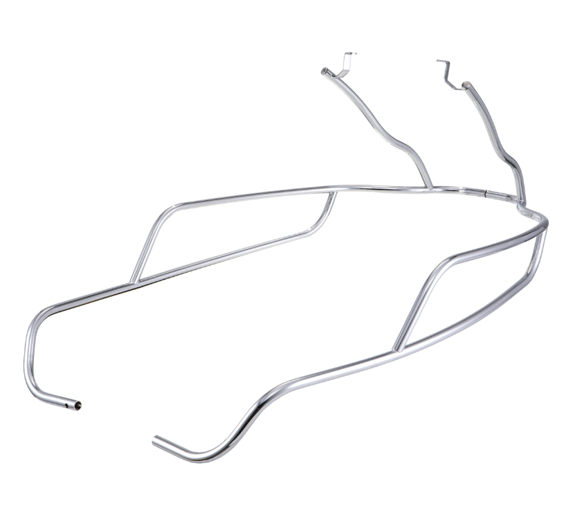 Sturzbügel Seitenhaube hinten für Vespa GTS /​GTS Super /GTV /​GT 60, 125-300ccm, chrom