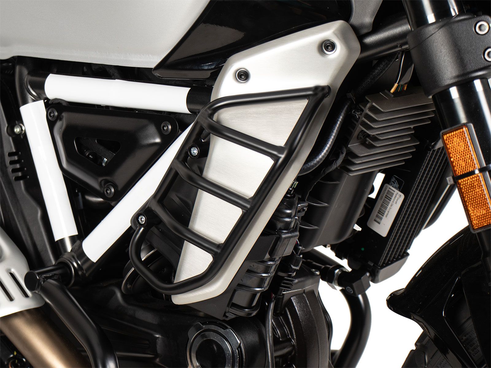 Kühlerschutz schwarz für Ducati Scrambler 800 Icon (23-) Hepco & Becker