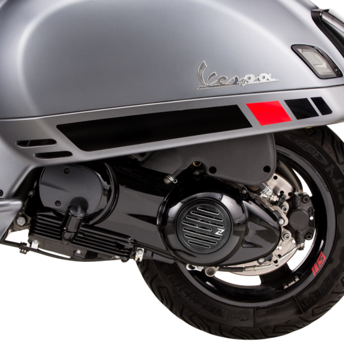 Ölwanne für Vespa GTS/​GTS Super/​GTV/​GT 60 250-300ccm 4T LC, schwarz glänzend