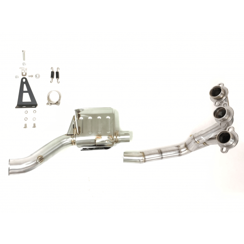 IXIL RB Komplettanlage für Yamaha MT 09 /XSR 900, Edelstahl, E-geprüft, Euro5