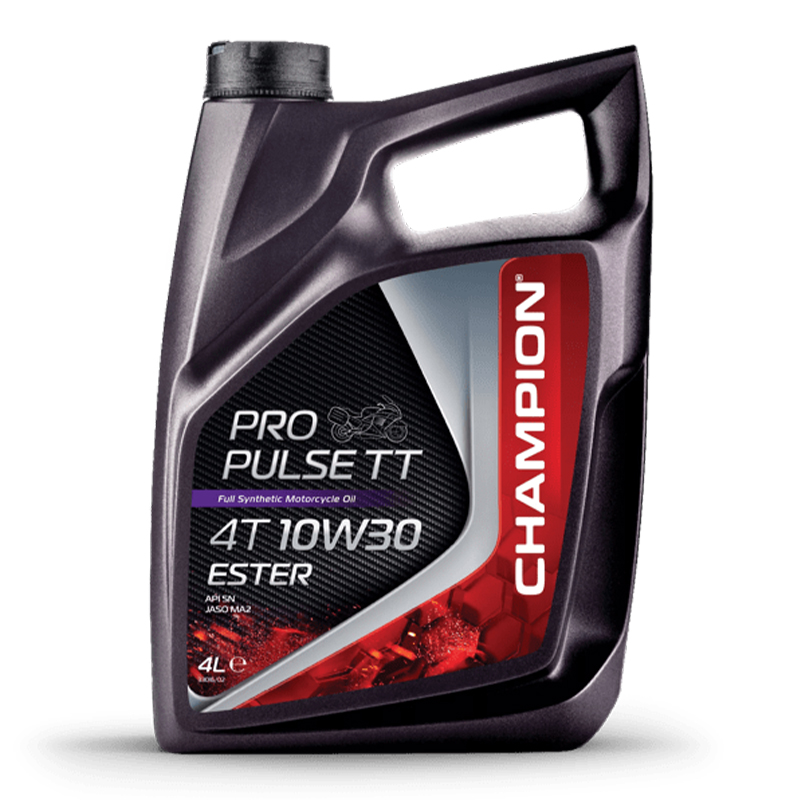 CHAMPION®  Pro Pulse TT 4T 10W-30 Ester Motoröl - 4 Liter BMW F 650 GS Dakar (1998-2004)