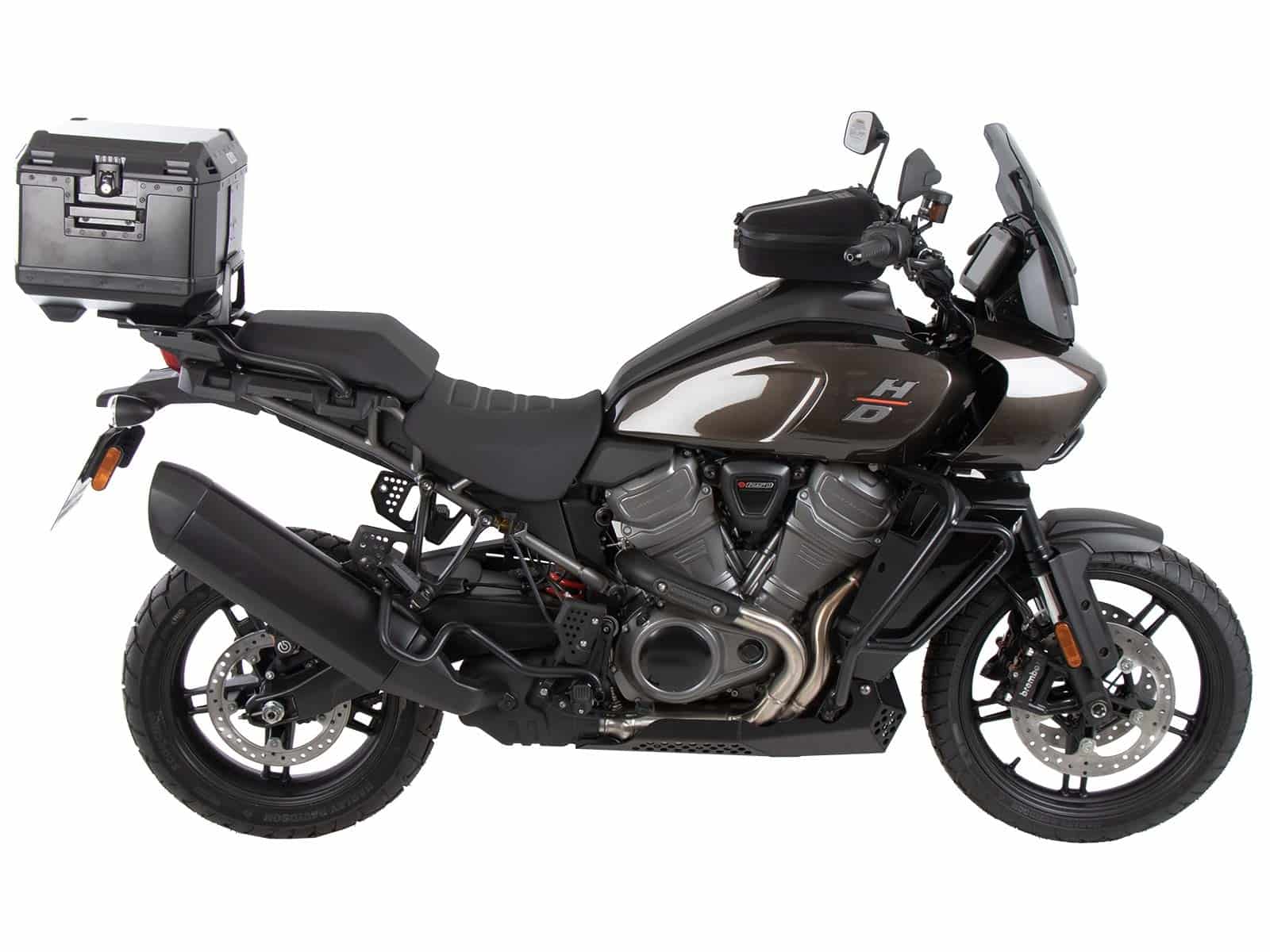 Easyrack Topcaseträger schwarz für Harley Davidson Pan America (21-) Hepco & Becker