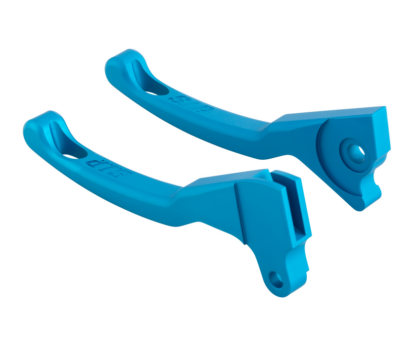 Sporthebel Set Bremse Shorty für Vespa LX /​LXV /​S /​Primavera /​Sprint 50-150ccm, blau matt