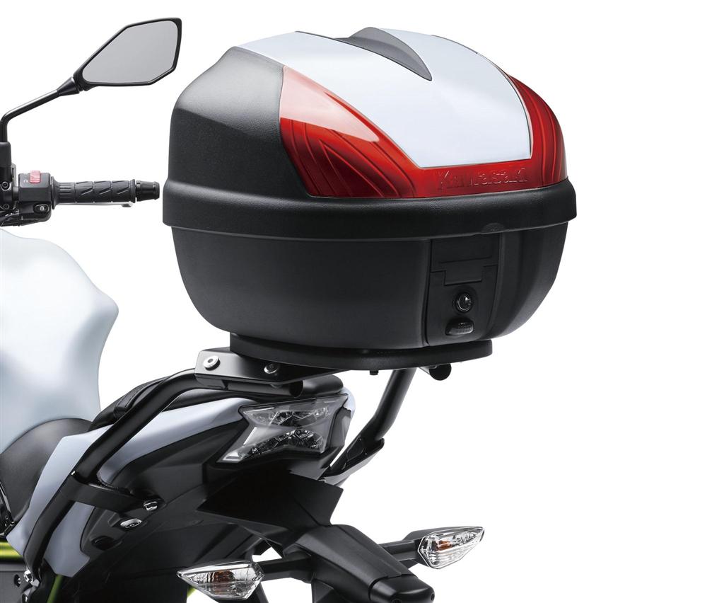 Topcase (30L) Inkl. Trägerplatte für Ninja 650 /Z 650 /Versys-X 300 Original Kawasaki