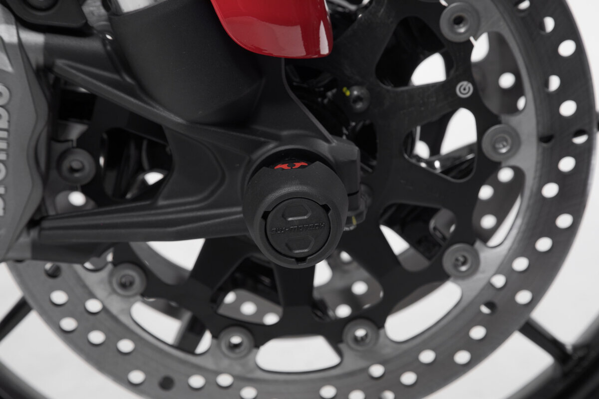 SW-Motech Sturzpad-Kit für Vorderachse Ducati Multistrada V4 / S / S Sport (21-), 1A