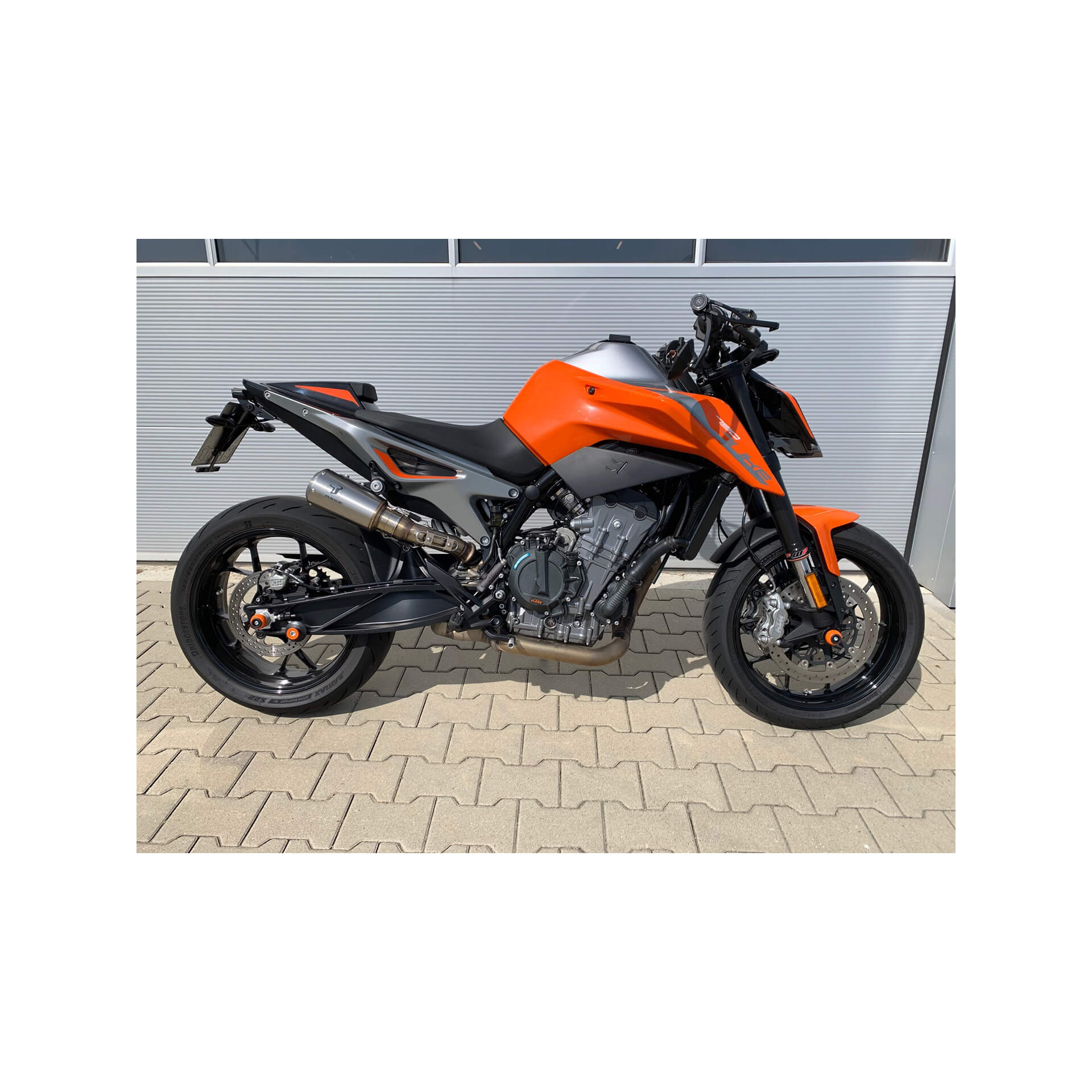 IXRACE MK2 Endtopf KTM 790 /890 Duke, Edelstahl, E-geprüft, Euro4+5