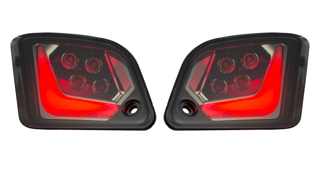 Blinker Kit hinten links/rechts für Vespa GTS/​GTS Super/​GTV/​GT 60/​GT/​GT L ('03-'13), getönt