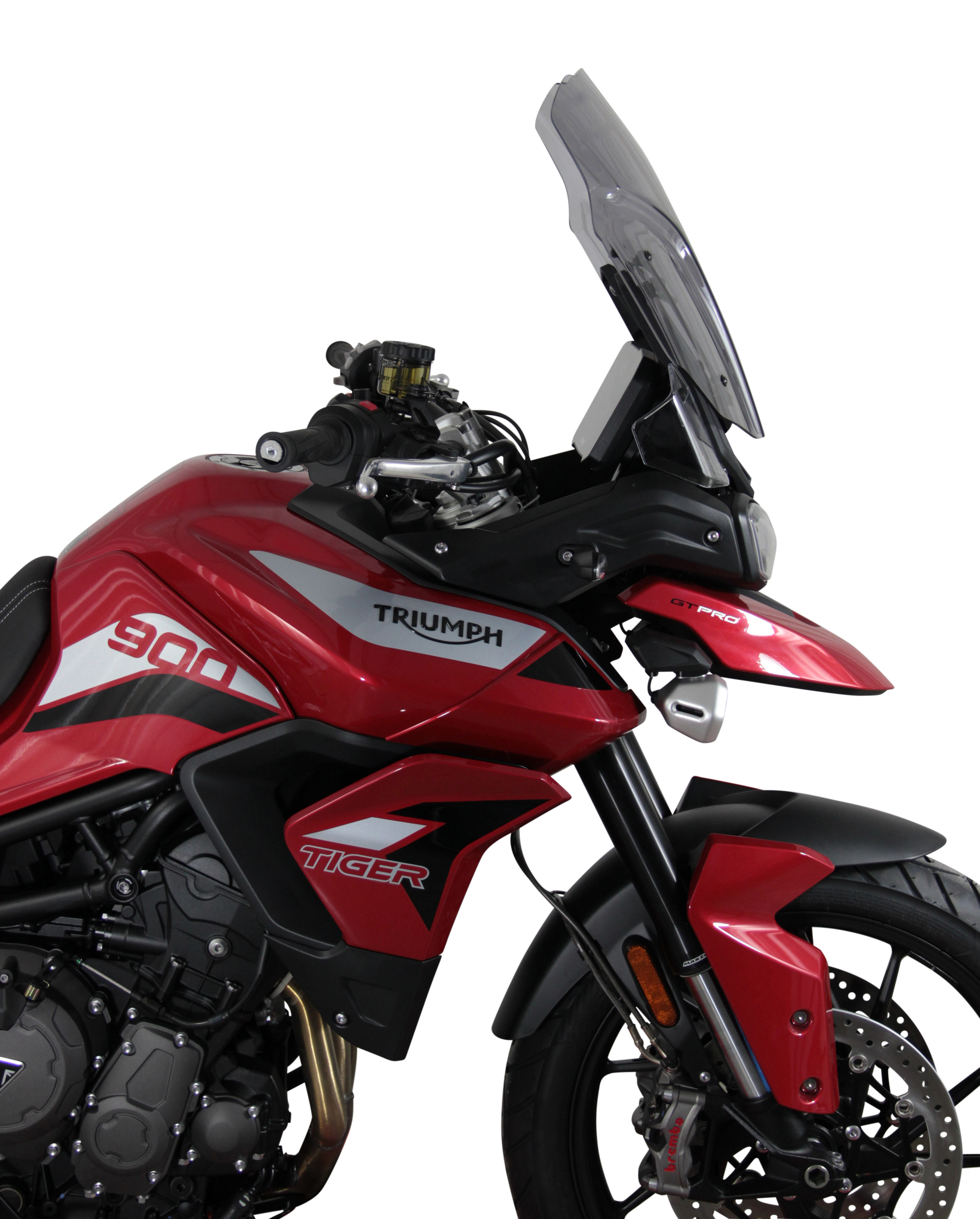 Tourenscheibe MRA "TM" für TRIUMPH TIGER 900 /GT PRO (Bj.19-) - Rauchgrau