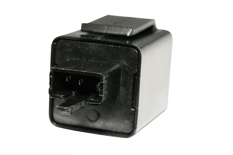 HIGHSIDER smart Blinkrelais Elektronisch 12 V, Schmaler 3-fach Stecker Mit 2 Pins