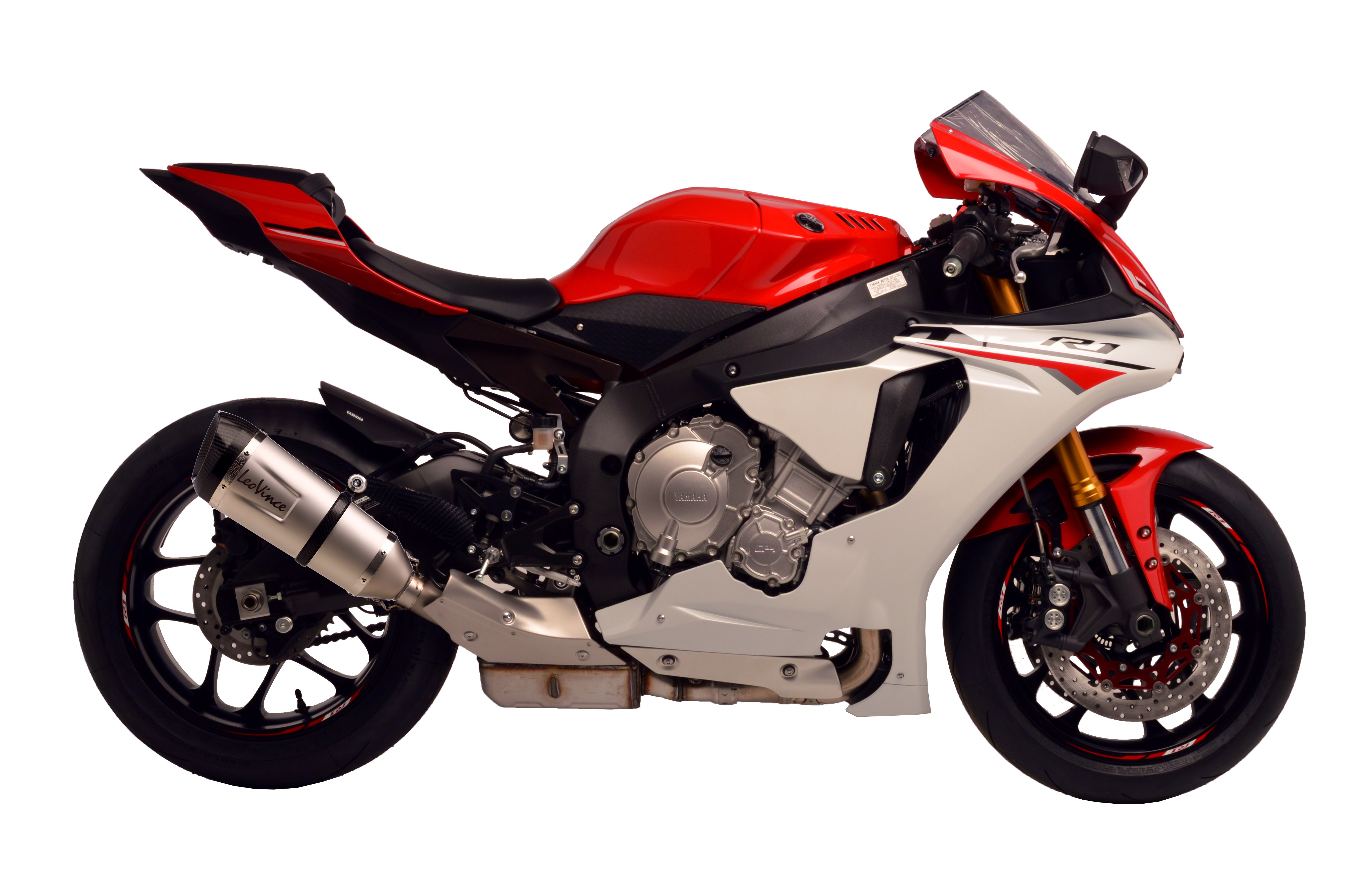 LeoVince Auspuffanlage Factory S, Edelstahl, Slip On für Yamaha YZF-R1 / M (Bj.15-16)