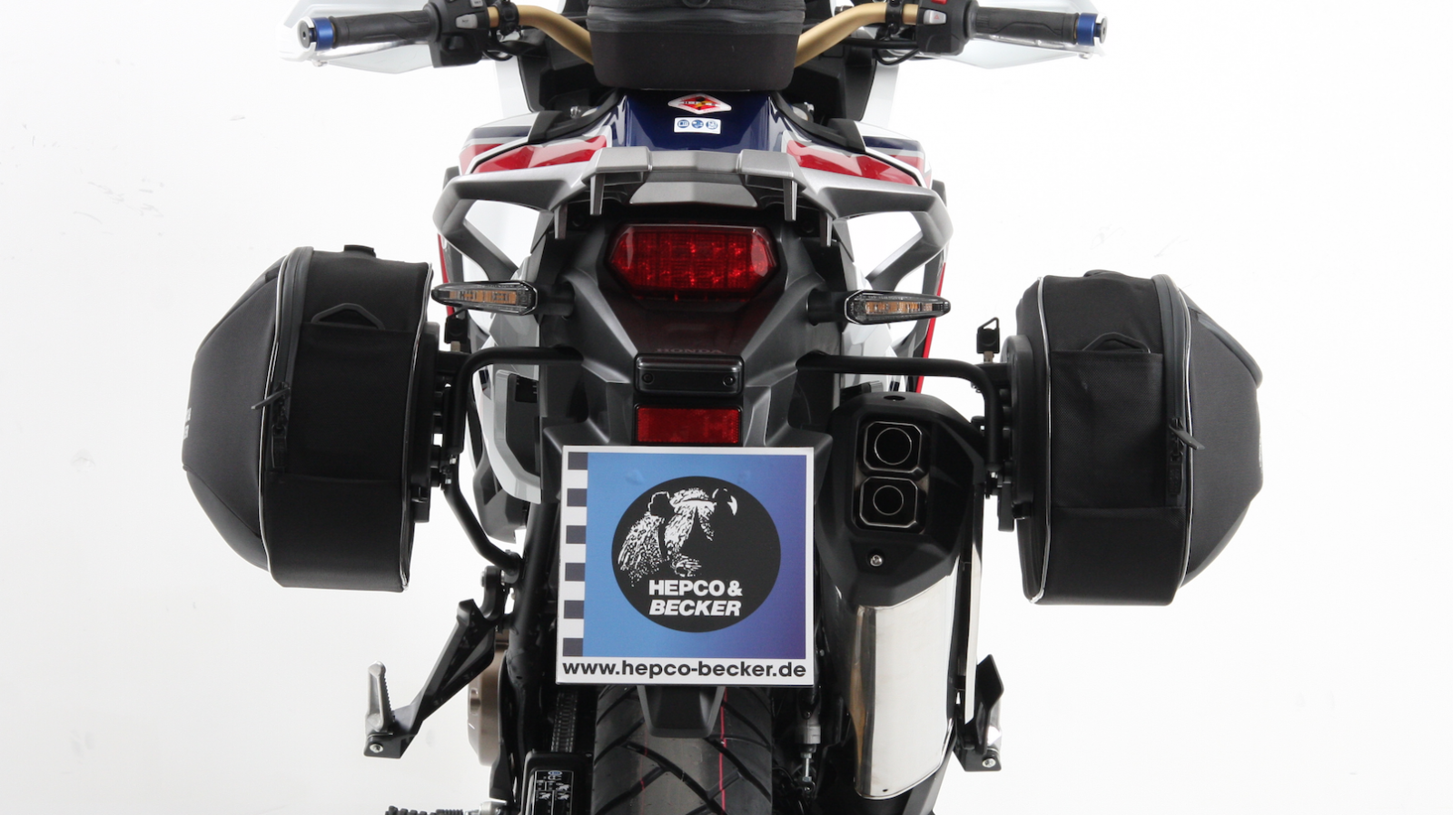 C-Bow Seitenträger schwarz für Honda CRF 1000 Africa Twin (16-17) Hepco & Becker