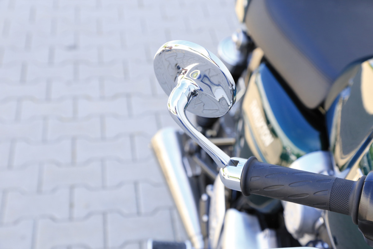 Lenkerendspiegel für Vespa GTS / GTS Super / GTV / GT /GT L: verchromt - Highsider Classic